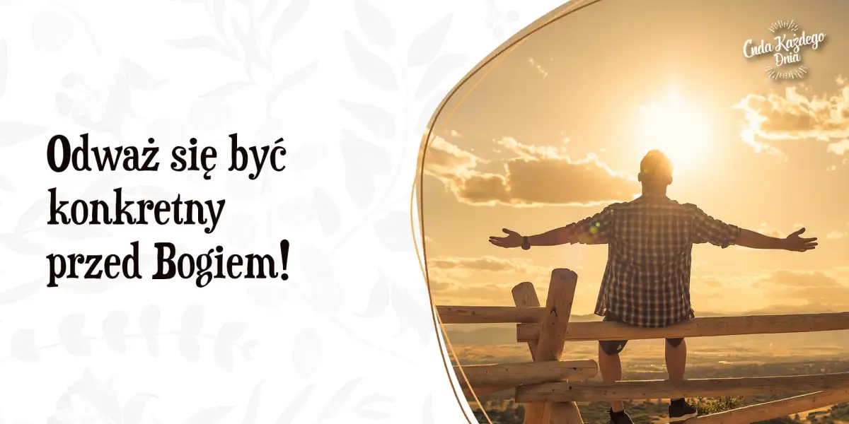 Zacznij się modlić konkretnie!