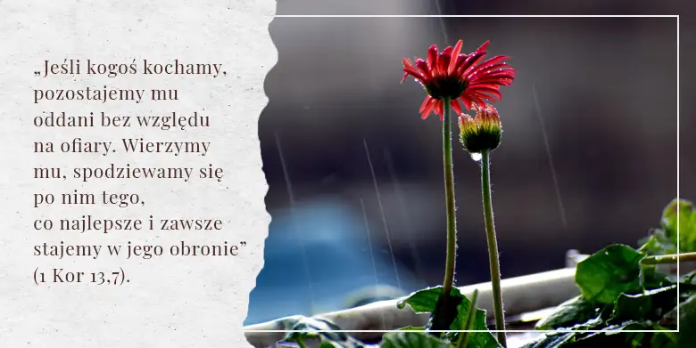 Skoncentruj się na najlepszych cechach swojego współmałżonka