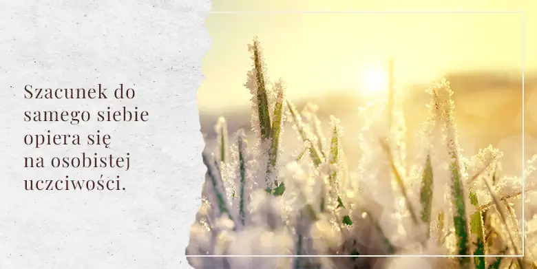 Staraj się być uczciwy