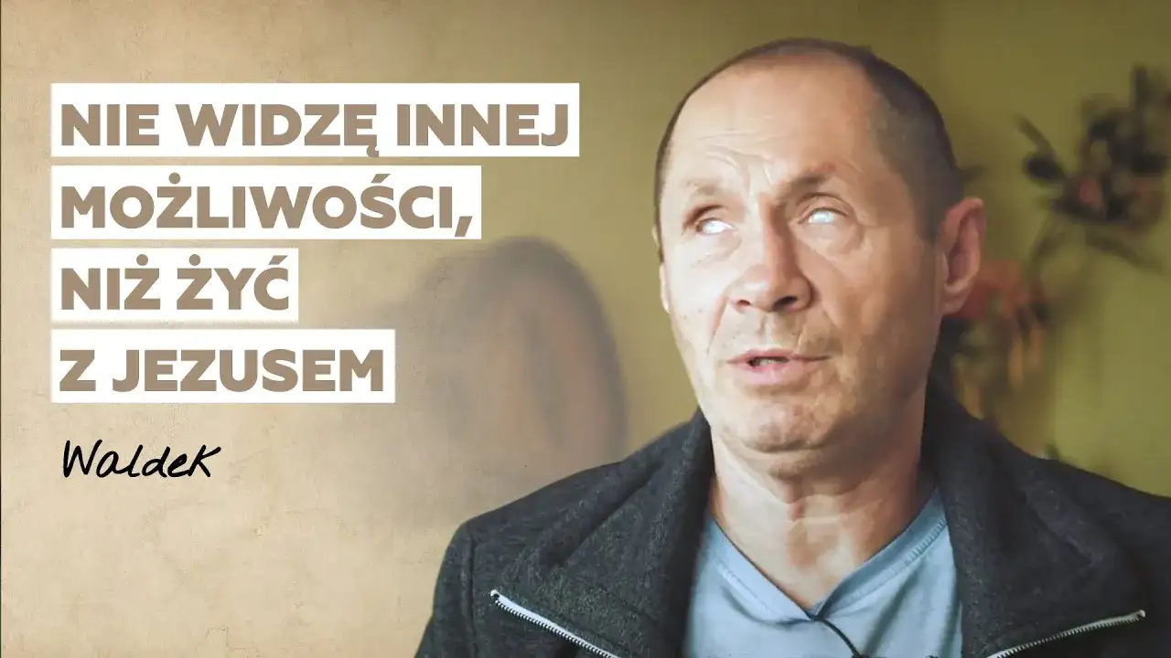 Dopiero kiedy straciłem wzrok, zobaczyłem Jezusa | Historia Waldka